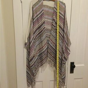 Patterned Multicolor Women's Shawl